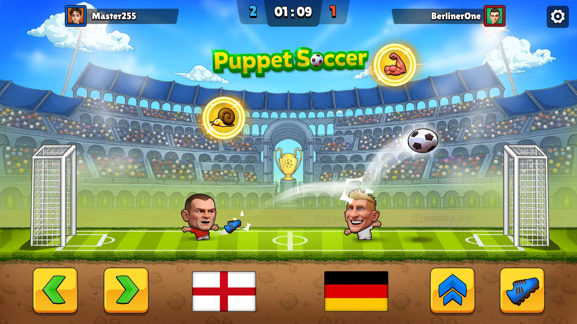Puppet Soccer - Football screenshot
